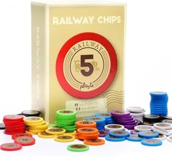 【12枚セット】ガンダムカードゲーム チップ トークン Chip Amazon | Playte Railway chip 120 pieces 鉄道チップ – 卓上用ミニ